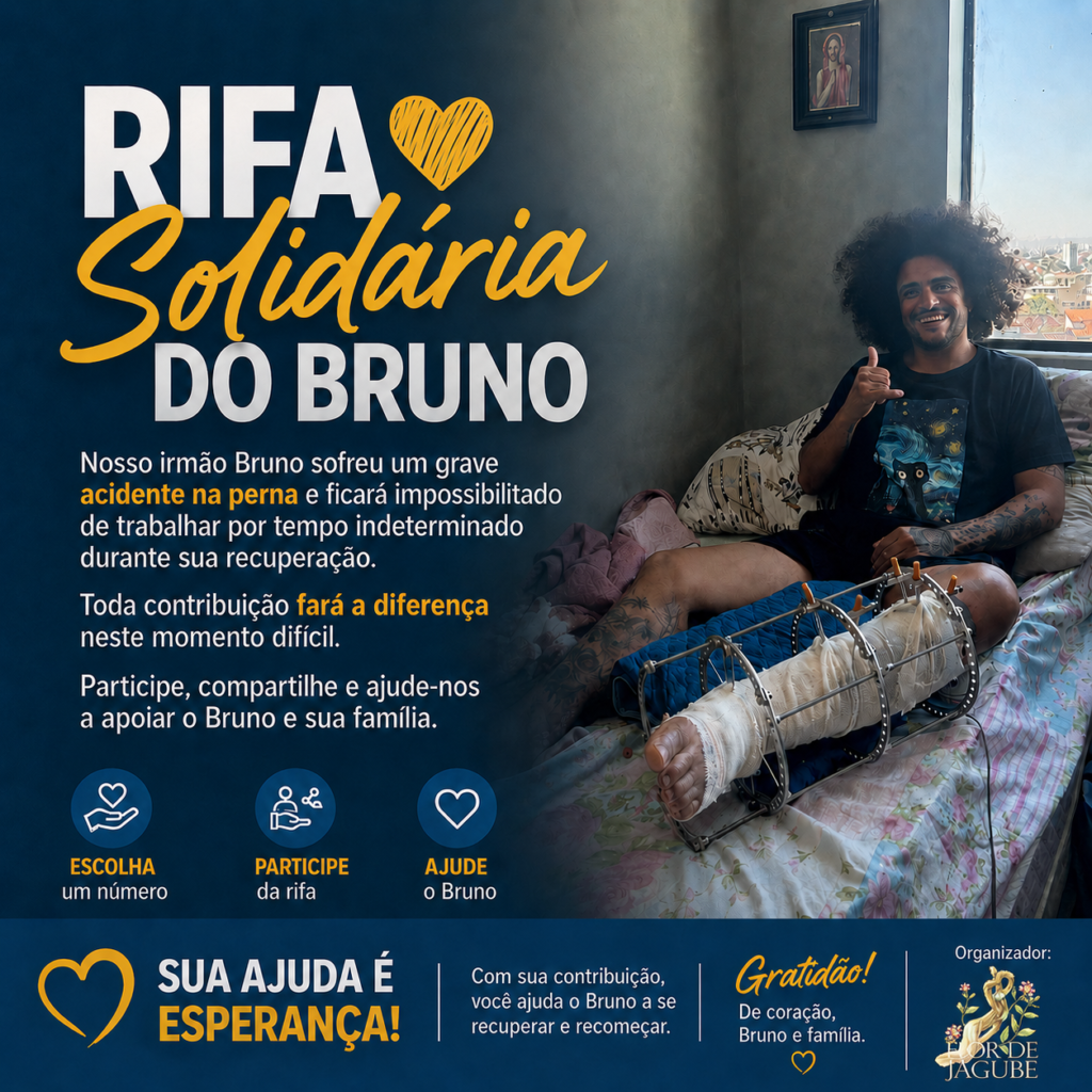 Rifa Solidária do Bruno